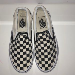 Checkered vans